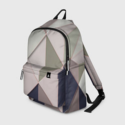 Рюкзак Треугольники, цвет: 3D-принт