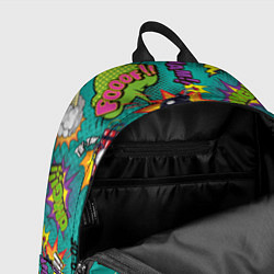 Рюкзак Pop art comics, цвет: 3D-принт — фото 2
