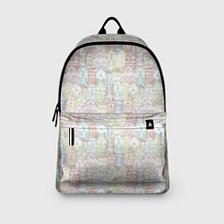 Рюкзак Узор из домиков, цвет: 3D-принт — фото 2