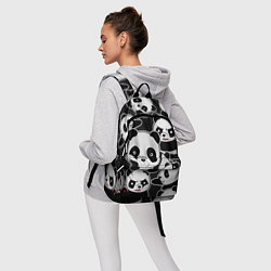 Рюкзак Смешные панды, цвет: 3D-принт — фото 2