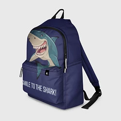 Рюкзак Улыбнись акуле, цвет: 3D-принт