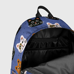 Рюкзак Котики, цвет: 3D-принт — фото 2