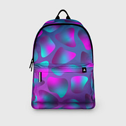Рюкзак Неоновые капли, цвет: 3D-принт — фото 2