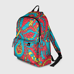 Рюкзак Цветочный Узор, цвет: 3D-принт