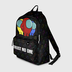 Рюкзак AMONG US - TRUST NO ONE, цвет: 3D-принт