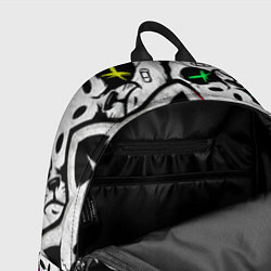 Рюкзак Злые панды, цвет: 3D-принт — фото 2