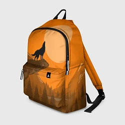 Рюкзак Оранжевый закат, цвет: 3D-принт