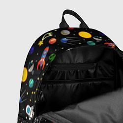 Рюкзак Космос, цвет: 3D-принт — фото 2