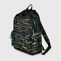 Рюкзак Cyberpunk Tartan, цвет: 3D-принт