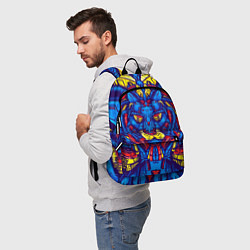 Рюкзак Тигр киборг, цвет: 3D-принт — фото 2
