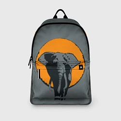 Рюкзак Африканский Слон, цвет: 3D-принт — фото 2