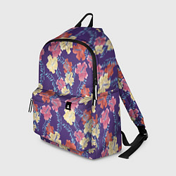 Рюкзак Весенний узор из цветов, цвет: 3D-принт