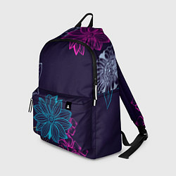 Рюкзак Красочные Цветы, цвет: 3D-принт