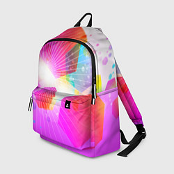 Рюкзак Шечтиугольники яркие, цвет: 3D-принт