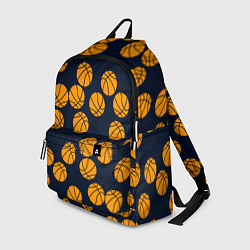 Рюкзак Баскетбольные мячи, цвет: 3D-принт