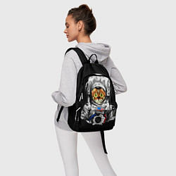 Рюкзак Кот Космонавт США, цвет: 3D-принт — фото 2