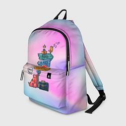 Рюкзак Кот путешественник, цвет: 3D-принт