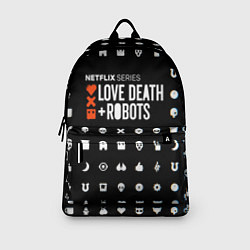 Рюкзак LOVE DEATH ROBOTS $$$, цвет: 3D-принт — фото 2