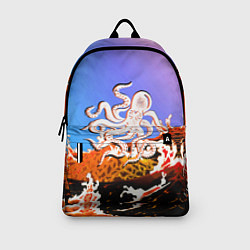 Рюкзак Осьминог в Лаве Градиент, цвет: 3D-принт — фото 2