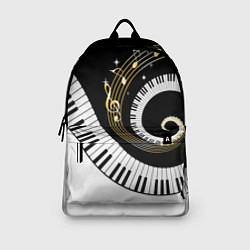 Рюкзак МУЗЫКАЛЬНЫЙ УЗОР, цвет: 3D-принт — фото 2