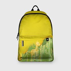 Рюкзак Милый жираф в кактусах, цвет: 3D-принт — фото 2