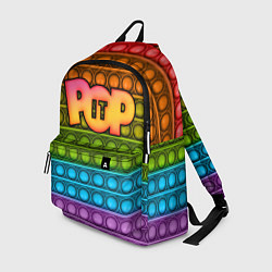 Рюкзак POP it ПУПЫРКА, цвет: 3D-принт