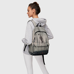 Рюкзак СИРЕНОГОЛОВЫЙ У ДОРОГИ, цвет: 3D-принт — фото 2