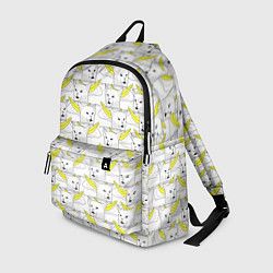 Рюкзак Кот с бананом, цвет: 3D-принт