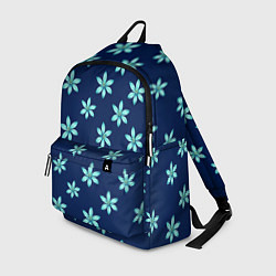 Рюкзак Цветы Голубые