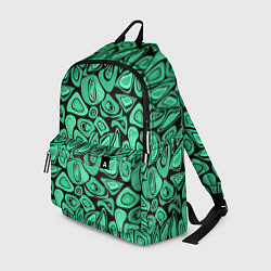 Рюкзак Зеленый абстрактный узор