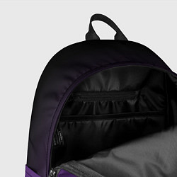 Рюкзак Ночной градиент Фиолетовый, цвет: 3D-принт — фото 2