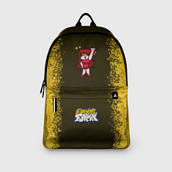 Рюкзак ФНФ - Девушка - Краска, цвет: 3D-принт — фото 2