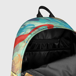 Рюкзак Токио красками, цвет: 3D-принт — фото 2