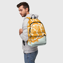 Рюкзак АПЕЛЬСИН ORANGE, цвет: 3D-принт — фото 2