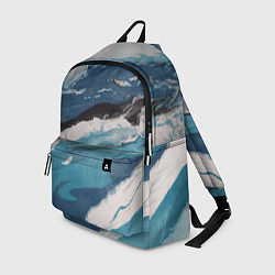 Рюкзак Волны океана, цвет: 3D-принт