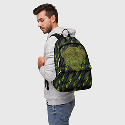 Рюкзак Обезьяна из листьев, цвет: 3D-принт — фото 2