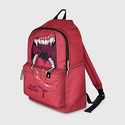 Рюкзак Пасть красного хищника, цвет: 3D-принт