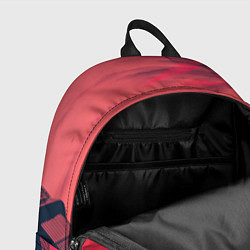 Рюкзак ГРОТ ЛОГО НА ФОНЕ ЗАКАТА, цвет: 3D-принт — фото 2