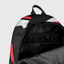 Рюкзак MERCEDES-BENZ AMG GEOMETRY STRIPES RED, цвет: 3D-принт — фото 2