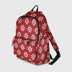 Рюкзак Снежный орнамент, цвет: 3D-принт