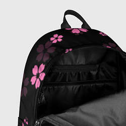 Рюкзак САКУРА ВИШНЯ ЛЕПЕСТКИ, цвет: 3D-принт — фото 2