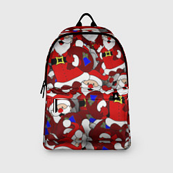 Рюкзак Толпа Дедов Морозов, цвет: 3D-принт — фото 2