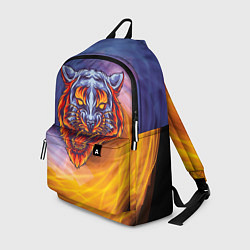 Рюкзак Тигр в водно-огненной стихии