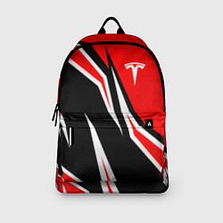 Рюкзак TESLA MOTORS RED LINE ТЕСЛА, цвет: 3D-принт — фото 2