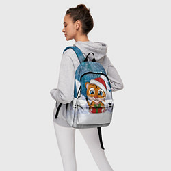 Рюкзак Маленький тигренок с подарками 2022, цвет: 3D-принт — фото 2