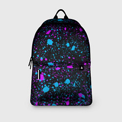 Рюкзак Брызги неоновые ярких красок, цвет: 3D-принт — фото 2