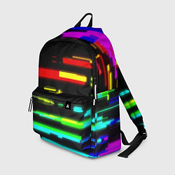 Рюкзак Color fashion glitch, цвет: 3D-принт