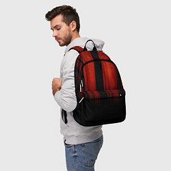 Рюкзак Красный хоррор, цвет: 3D-принт — фото 2