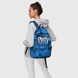 Рюкзак Poppy Playtime Pattern background, цвет: 3D-принт — фото 2