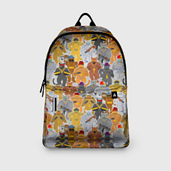 Рюкзак Gangsta Cats, цвет: 3D-принт — фото 2